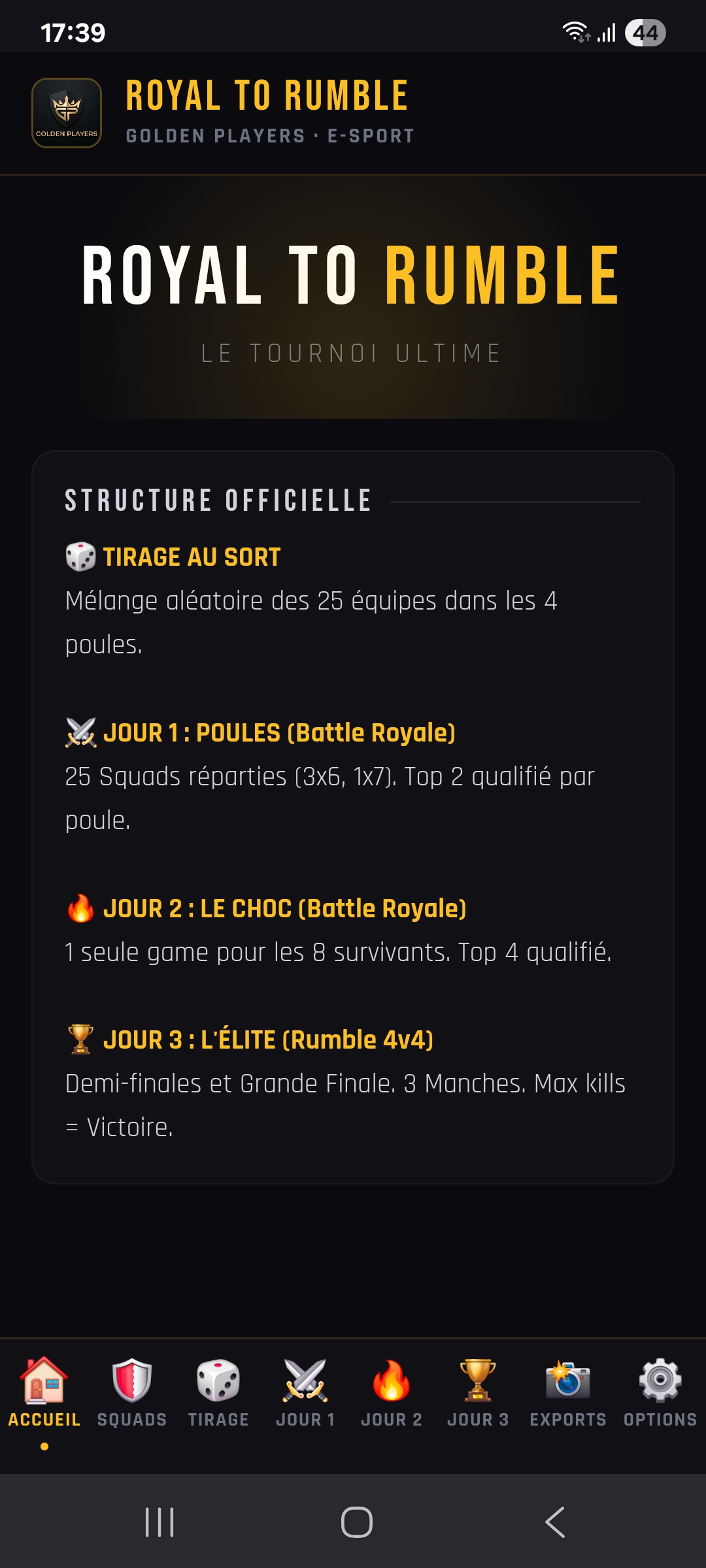 Golden Players Mobile